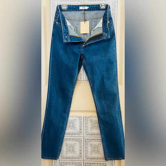 New, Stylein Katie👖Sz-31 Denim Blue- Unisex Designer MSRP $199, ☁️SilkSoft Denim - Picture 4 of 16